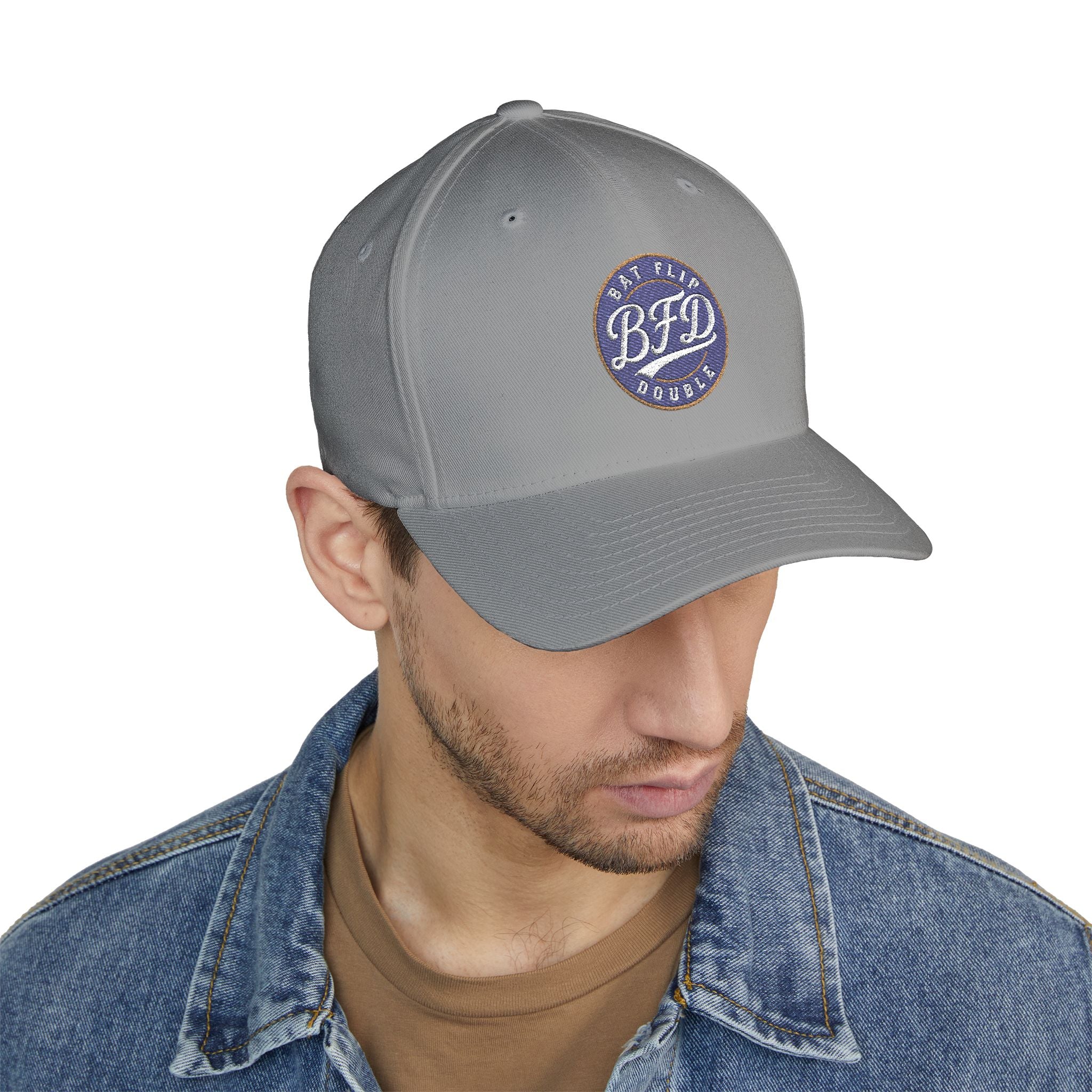 BFD Embroidered Closed-Back Baseball Cap