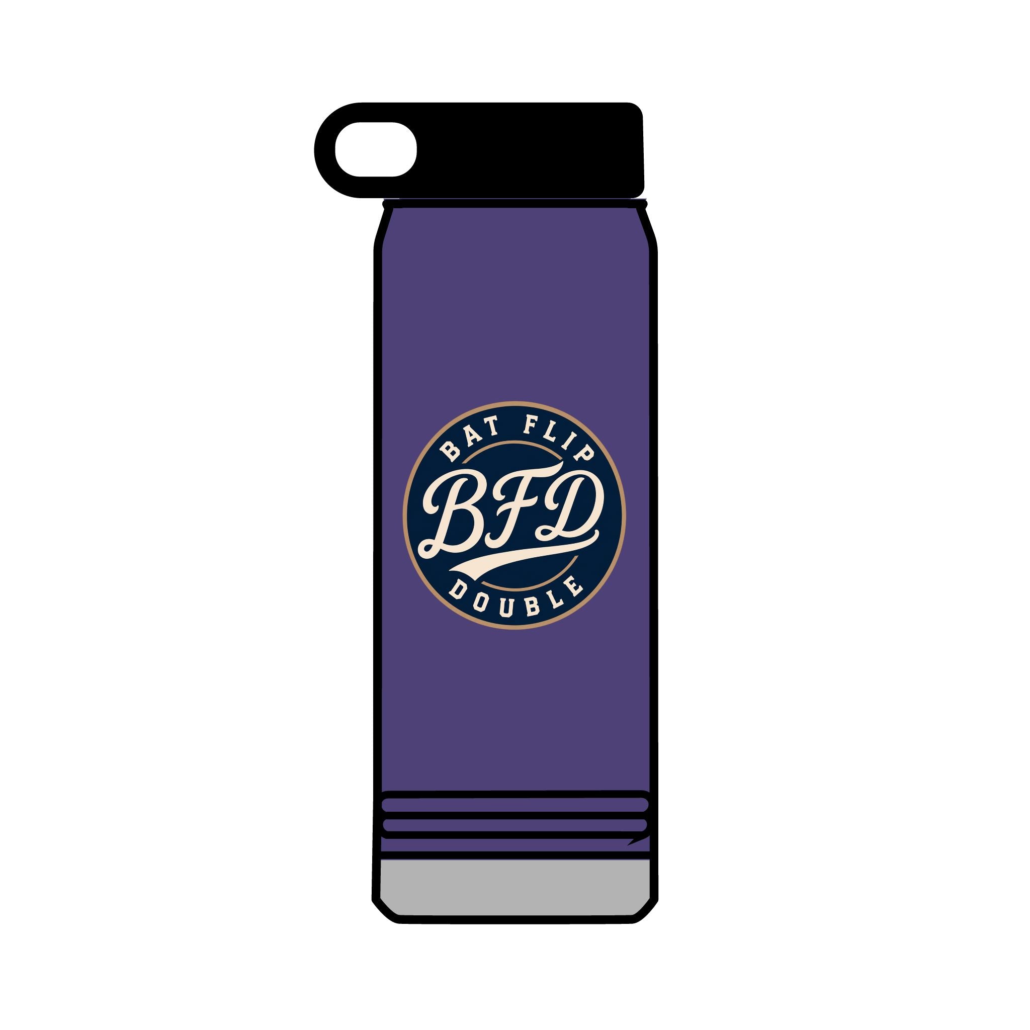 Bat Flip Double 32oz Sports Bottle