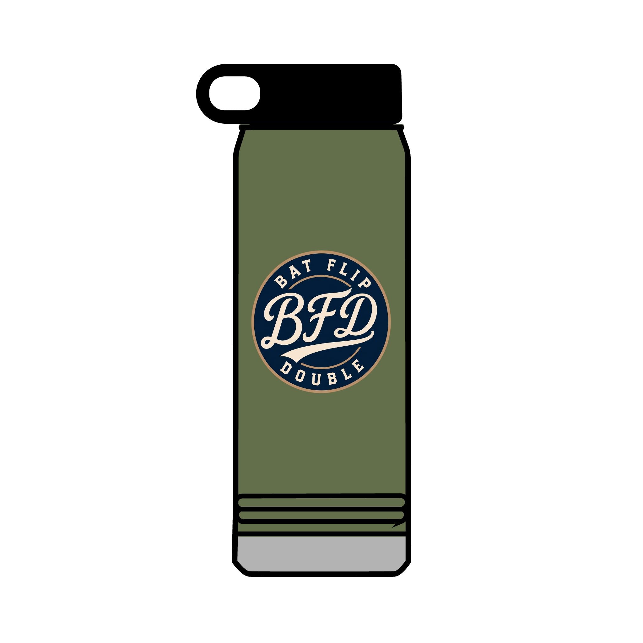 Bat Flip Double 32oz Sports Bottle