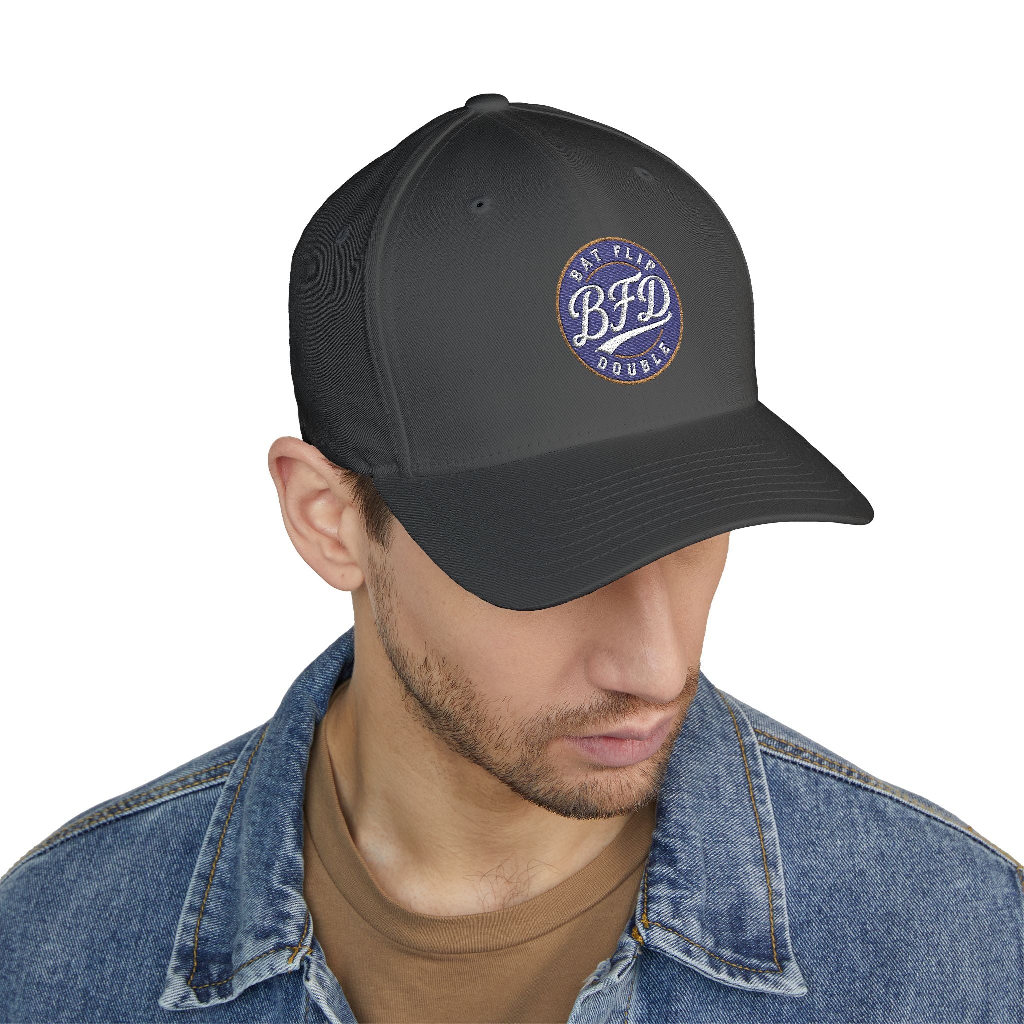 BFD Embroidered Closed-Back Baseball Cap