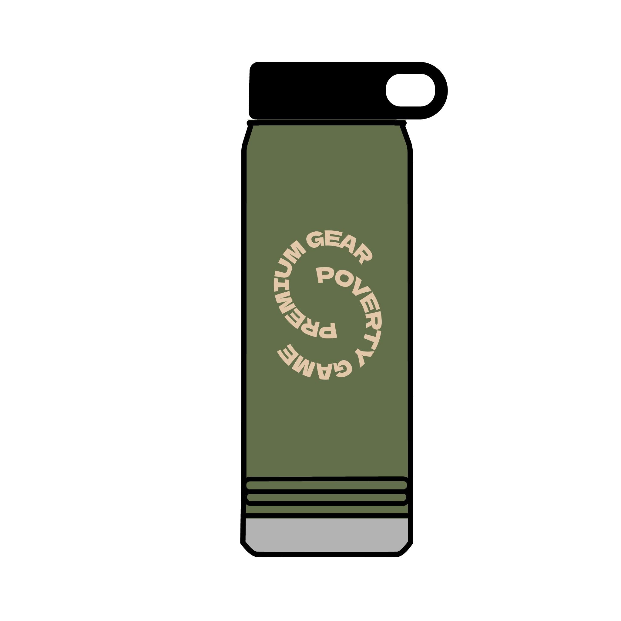 Bat Flip Double 32oz Sports Bottle